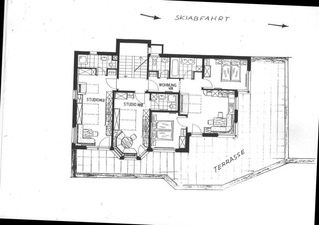 Apartmán Chasa Valetta Samnaun Exteriér fotografie